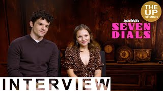 Edward Bluemel & Mia McKenna Bruce interview on Agatha Christie's Seven Dials