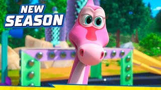 🦖 TURBOZAURS - NEW SERIES (The Giant Watermelon) | Family Kids Cartoon | Dinosaurs Cartoon for Kid