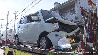 乗用車と軽乗用車が出合い頭に衝突　軽乗用車助手席の女性が死亡　宮城・利府町