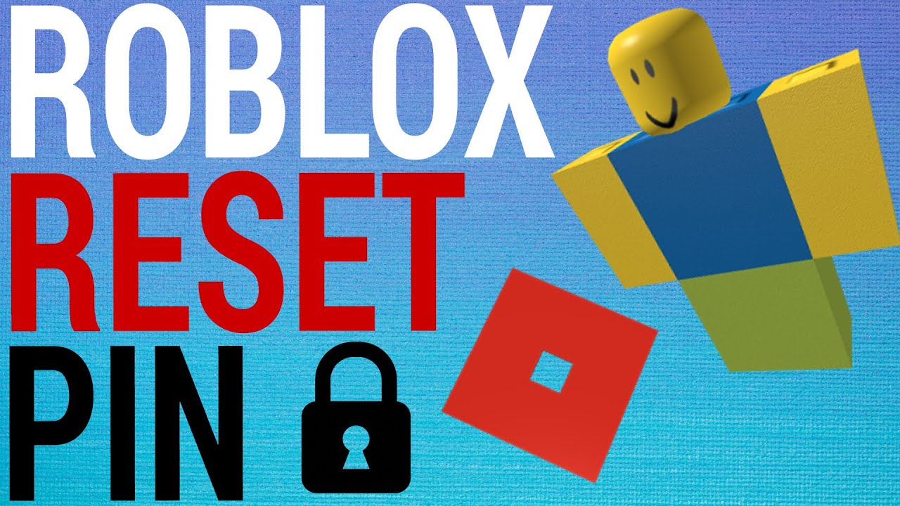 How To Reset Your Roblox Pin - YouTube