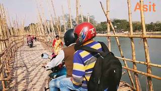 Most dengours road bridge in 'Torsa River',, Coochbehar West Bengal.. ASIT BARAN KARMAKAR 👍👍