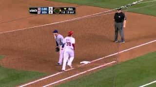 2012/09/05 Vitters' great diving stop