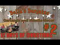 The 12 Days of Christmas, Day 2, from Trash to Crafts, Mantle Decor and Garland