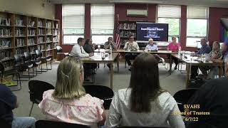 SVAHS Board of Trustees 6/7/22