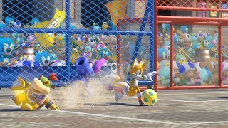 Duel Football -Team Yoshi vs Team Tails -Mario and Sonic at The Rio 2016 Olympic Games