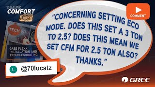 FLEXX Installation: Understanding Eco Mode and Airflow Settings