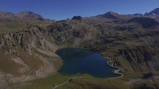 Le dighe Iren della Valle Orco (TO) viste dall'alto