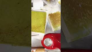 抹茶ロールケーキ 抹茶蛋糕捲 Homemade Matcha Swiss Roll Part lI 每天吃什麼 #shorts