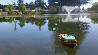 Belgian Tugboat Opduwer in Santa Cruz Ca