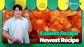 15 minutes Radish kimchi ⏰ [Stars Top Recipe at Fun Staurant : EP.255-5 | KBS WORLD TV 250203