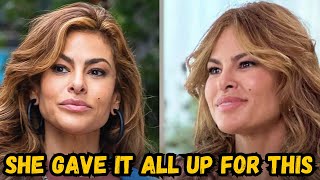 Eva Mendes finally opened up about why she stepped away from the spotlight