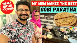 Gobi Paratha | गोभी भरवां परांठा | Punjabi Style Gobi ka Paratha | Cauliflower Paratha | Indian Mom