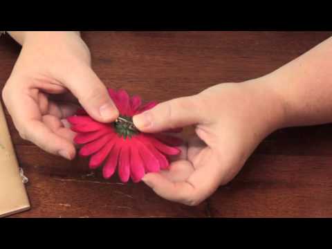 How to Make a Fake Flower Brooch Hairpin : Jewelry & Other Cool Crafts How to Make a Fake Flower Brooch Hairpin : Jewelry & Other Cool Crafts