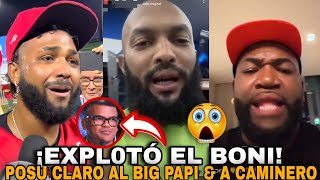 NADIE LO ESPERABA 😳 POR FIN EMILIO BONIFACIO LE RESPONDE A DAVID ORTIZ \u0026 A JUNIOR CAMINERO