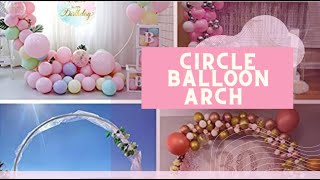 Circle Backdrop Balloon Arch | Balloon Sizer | Amazon