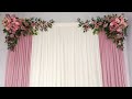 DIY_ Dusty pink Engagement decoration ideas at home