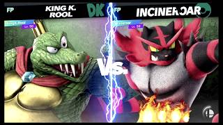 Super Smash Bros Ultimate Amiibo Fights – Request #11902 K Rool vs Incineroar