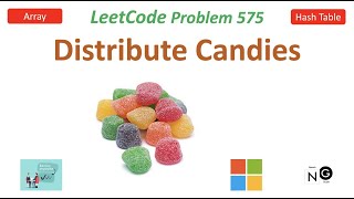 Distribute Candies | LeetCode 575 | Hash Table