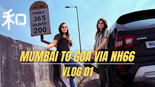 Mumbai to Goa Road Trip via NH66 | Scenic Stops, Local Food \u0026 Unexpected Challenges! #nh66 #goa