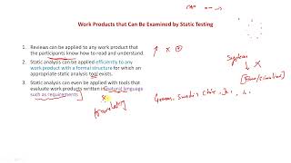 3.1.Static Testing Basics [3.1.1 to 3.1.3]
