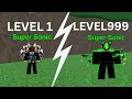 Completing Super Sonic Elemental in Elemental Power Tycoon...