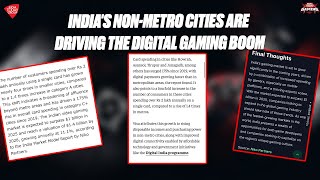 India’s Smaller Towns Redefining Gaming: 16x Growth in Digital Spending