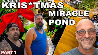 Designing a *MIRACLE POND* for Christmas - Part 1