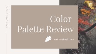 Color - Palette review with Michael Klein