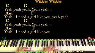 Girls Like You (Maroon 5) Piano Cover Lesson with Chords/Lyrics - Arpeggios