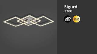 Rabalux Sigurd 3200 LED ceiling light