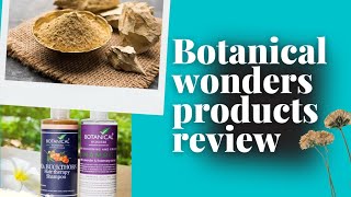 botanical wonders products review #botanicalwonders #organicproducts #chenone #skincare