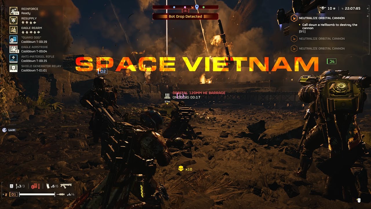 Good Morning Space Vietnam Helldivers 2 Youtube