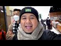 ទៅដើរលេងកូរ៉េថ្ងៃទី​ ១ 🇰🇷 first snow experience in seoul 2020 trip