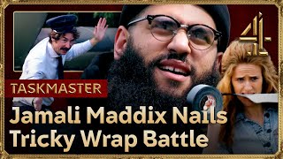 Jamali Maddix Nails Tricky Wrap Battle | Taskmaster