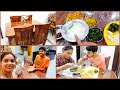 vlog 556 | ଖୁସିରେ ବନେଇଛି ଓଡିଆ ଘରର ପଖାଳ ଥାଳି🥰 dinning table ଆସିଲା ପରେ dinning area କିମିତି ଦେଖା ଯାଉଛି?