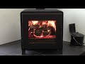 beautiful perfect burn nova wood stove by mf fire