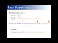 Print Formatting Part 2: printf() Multiple Statements (Java)