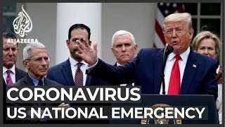 National emergency declared in US over coronavirus