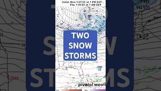 TWO Snow Storms to Hit the Northeast and Great Lakes #snowstorm #winterstorm #weatherforecast