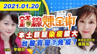 【中天財經頻道】20210120 錢線煉金術-本土再增4例、美國拜登將上任 兩大變數影響台股反應｜中天財經頻道