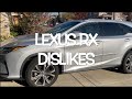 Lexus RX 350/350L:  5 MOST DISLIKES