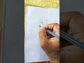 flower drawing/Easy Flower drawing