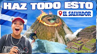 Lo MEJOR de El Salvador 🇸🇻 | 10 actividades imperdibles 📝🌋🏄🏽‍♀️