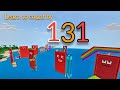 Learn to count by 131 with Noah, Minecraft Number blocks, kids learning songs