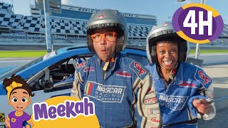 Secrets of NASCAR Race Cars 🏎️🚘 | 4 HRS OF MEEKAH! | Educational Videos for Kids