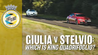 Alfa Romeo Giulia v Stelvio: Which is King Quadrifoglio?