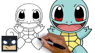 How To Draw Squirtle | Pokemon