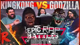 Godzilla vs King Kong. Epic Rap Battles of History - @ERB | RENEGADES REACT