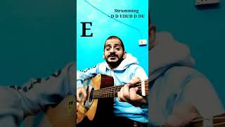 Dupatta Tera Nau Rang Da | Partner | Guitar Lesson | Ramanuj Mishra | #shorts