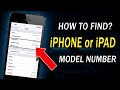 How to Find any iPhone or iPad Model Number (2024)